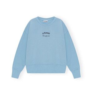 Ganni Light Blue Sweatshirt